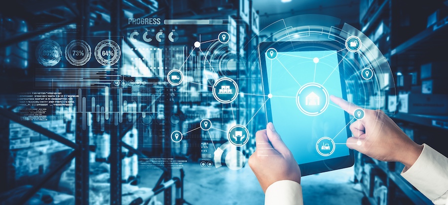 Smart warehouse management system with innovative internet of things technology